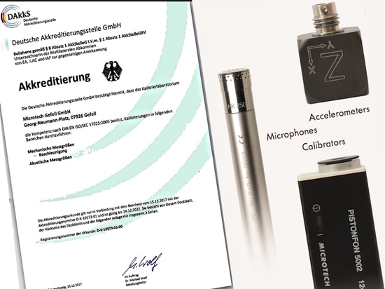 Certificats DAkkS - Services d'étalonnage conformes à la dernière norme mondiale DIN EN ISO/IEC 17025:2018