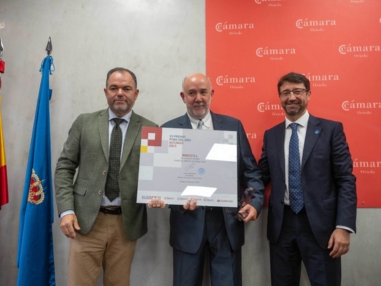 Naeco, lauréate du prix de la PME de l'année dans les Asturies