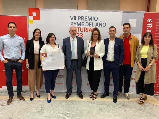 Naeco, lauréate du prix de la PME de l'année dans les Asturies