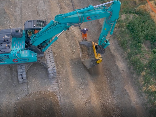 Une machine à remonter le temps sur chantier