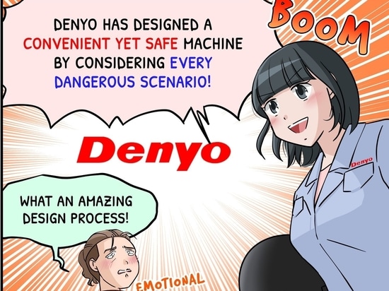 Annonce de la publication de Denyo Original Comic Vol. 4