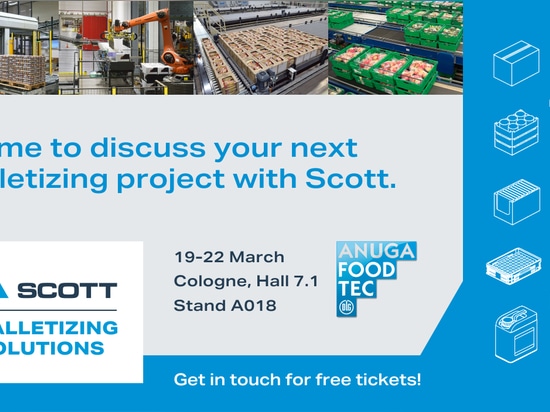 Visitez Scott Automation à Anuga FoodTec 2024