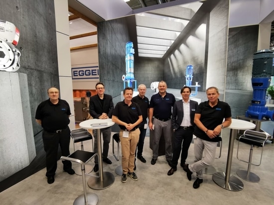 Bienvenue à notre stand Egger au salon de l’IFAT à Munich