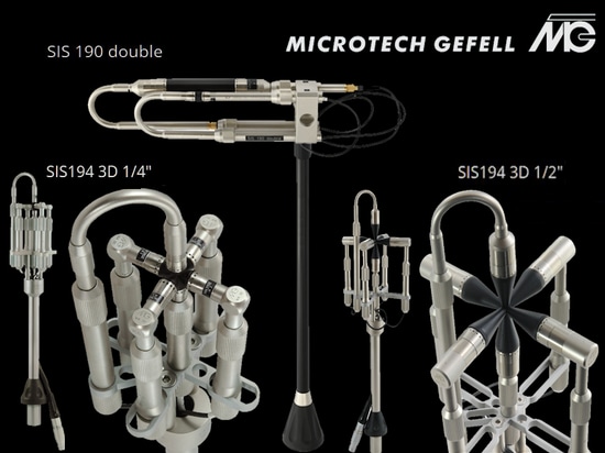 La nouvelle sonde d'intensité sonore SIS 190 double & SIS 194 3D