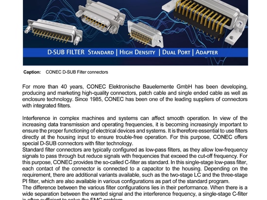 Solutions d'interface EMI