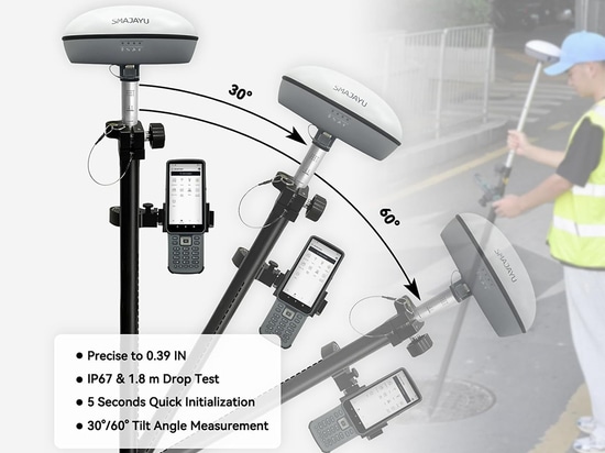 SMA20 RTK PPK GNSS Équipement de topographie