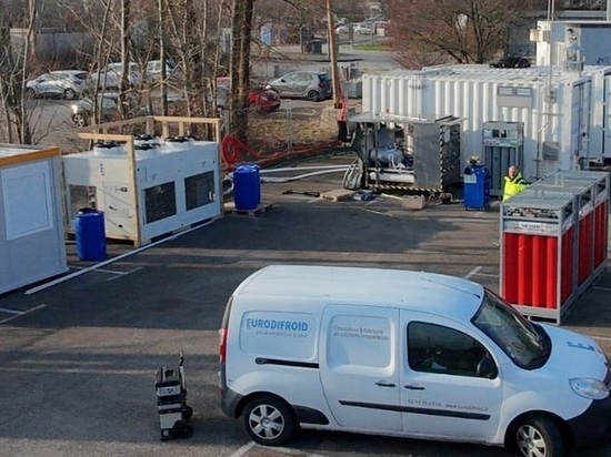 RFI 1800 EURODIFROID - Station hydrogène - Mise en service