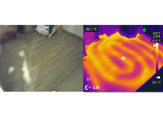 Application de l'imagerie thermique à l'inspection des bâtiments