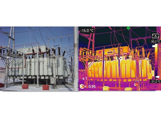 Application de l'imagerie thermique infrarouge au réseau électrique
