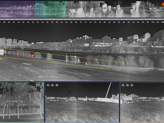 Solution de système de surveillance de sécurité périmétrique