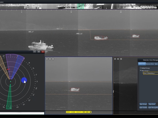 Solution de système de surveillance de sécurité périmétrique