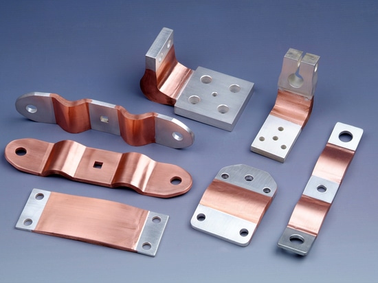 Jeu de barres flexible en cuivre laminé