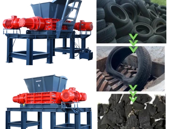 [En Stock] Broyeur de Pneus en Californie – Série Enerpat MSB-E pour un Recyclage Efficace des Pneus Usagés !