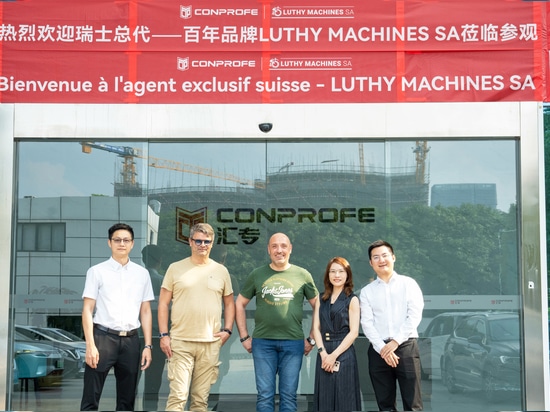 Centenarian Luthy Machines et Conprofe renforcent leurs liens par le biais d'un accord stratégique renforcé visant à développer des solutions horlogères ultrasoniques haut de gamme