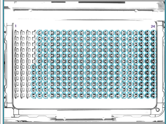 Évaluation de l'image de la caméra à l'aide d'une solution logicielle spécialement développée par Schaeffler Special Machinery