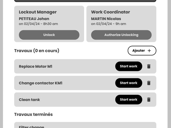 Uclok app Capture d'écran