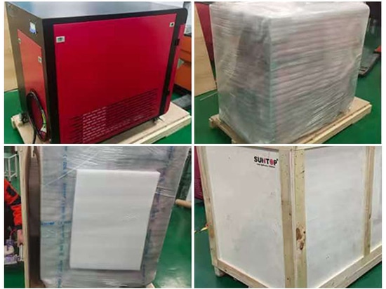 Un client italien achète avec succès le nettoyeur laser manuel 2000W de Suntop