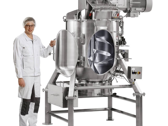 Mélangeur KoneSlid® KS 600 pour des lots de 600 litres.