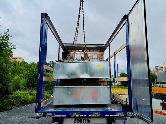Chargement bac modulaire ERT MODULO de Sanergrid