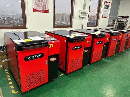 Suntop livre une grande quantité de machines de soudage laser portables personnalisées