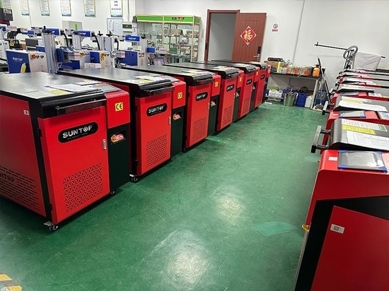 Suntop livre une grande quantité de machines de soudage laser portables personnalisées