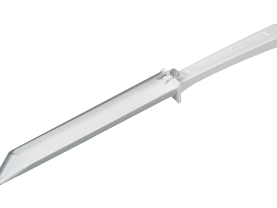 Spatule jetable avec capuchon transparent pour le prélèvement d'échantillons (Bürkle GmbH)