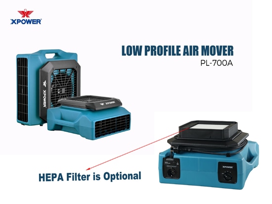 PL-700A Air Mover - La nouvelle génération de puissance de séchage