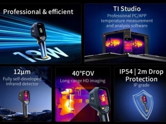 （CX20 Series Handheld Thermal Camera:Powerful Performance） (en anglais)