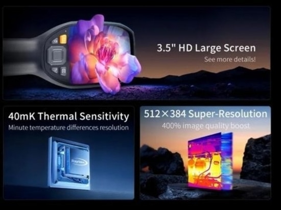 （CX20 Series Handheld Thermal Camera:Expérience d'imagerie avancée）