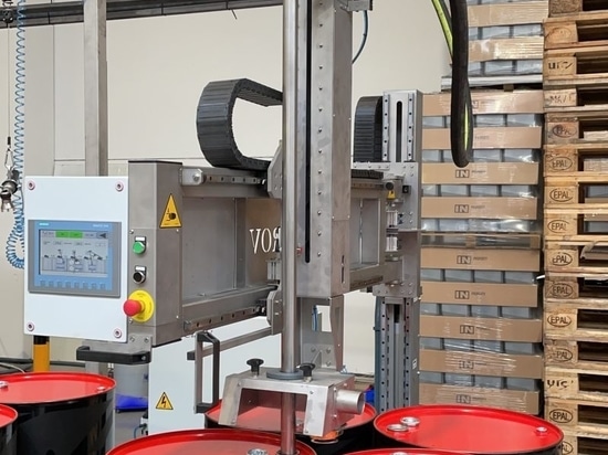Nouvelle ligne de remplissage de fûts et d'IBC pour lubrifiants, Belgique