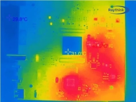 Pour l'analyse de la distribution thermique des circuits imprimés