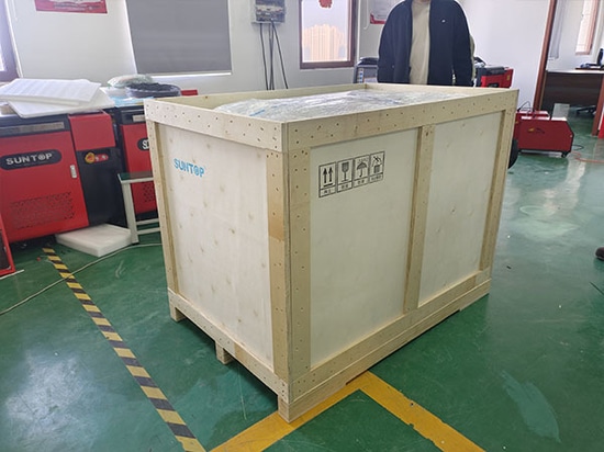SUNTOP livre deux soudeuses laser 4-en-1 de 3 000 W après des tests concluants