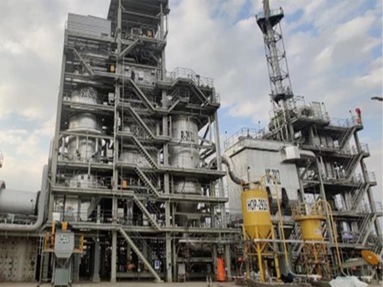 projet EPC d'incinération de déchets dangereux d'une capacité de 12 000 tonnes par an