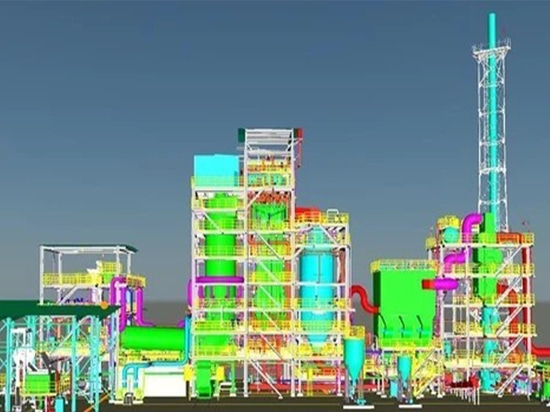 projet EPC d'incinération de déchets dangereux d'une capacité de 12 000 tonnes par an