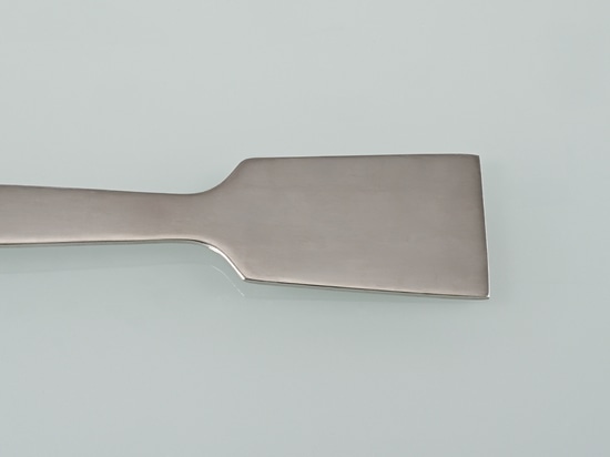 Cuillère avec spatule acier inoxydable (Bürkle GmbH)
