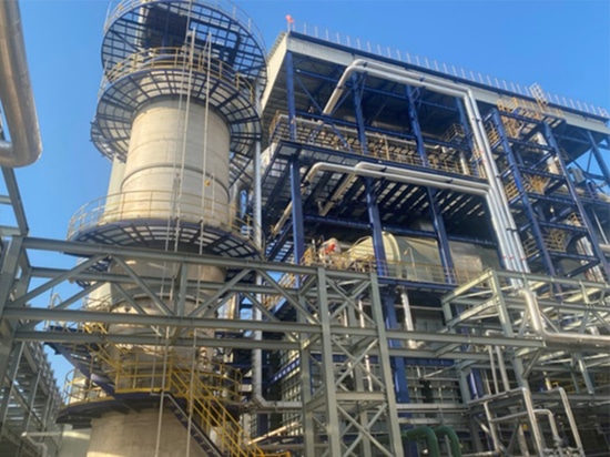Oxydateur thermique régénératif EPC de Ruiding pour une usine d'anhydride maléique de 150 000 t/an Traitement des effluents gazeux et des eaux usées
