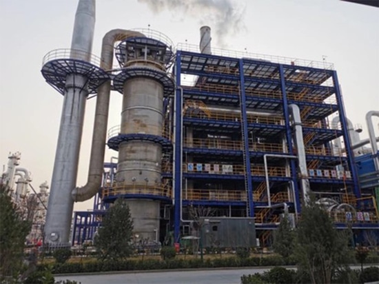 Système RTO pour la recombinaison de 100 000 tonnes/an de méthacrylate de méthyle et de déchets liquides