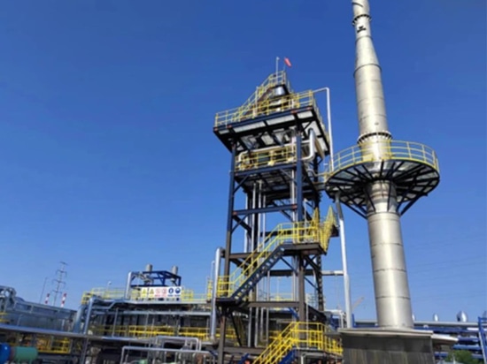 Système d'oxydation thermique pour traiter 300 000 tonnes/an d'effluents gazeux PO/HP