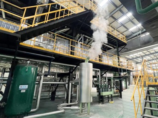 Traitement des gaz d'échappement en fibre de carbone RTO + TO 62700Nm³/h