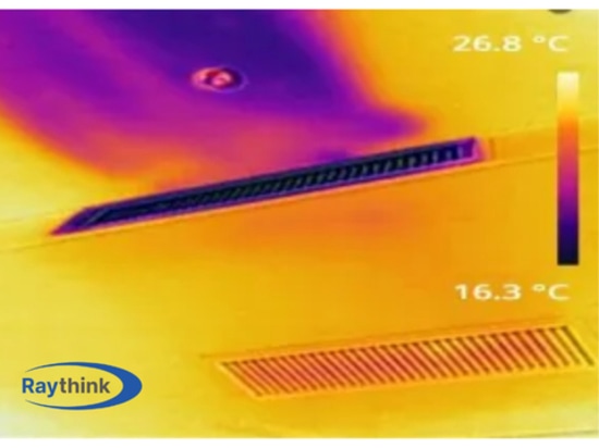 Imagerie thermique pour la détection des systèmes de chauffage, de ventilation et de climatisation (CVC)