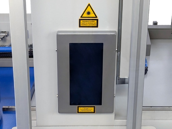 Unité laser pour un marquage précis des échantillons