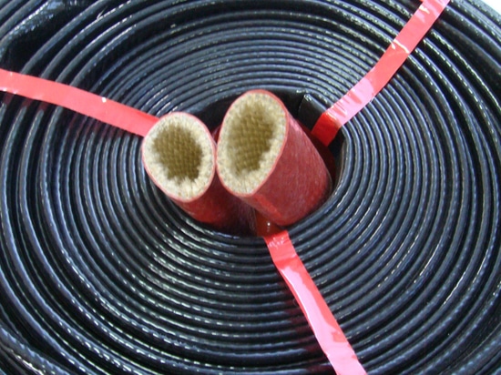 Protégez vos systèmes critiques avec une gaine pare-feu en fibre de verre recouverte de silicone