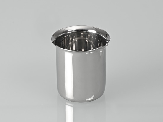 Becher de laboratoire en acier inoxydable de forme classique