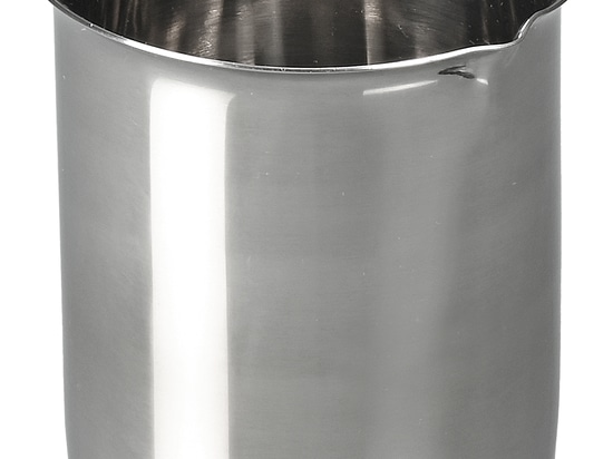 Becher de laboratoire en acier inoxydable de forme classique
