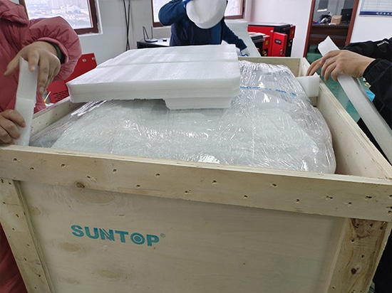 Un client italien s'associe à Suntop Laser pour un nouvel achat d'une machine de nettoyage laser portable de 3000 W