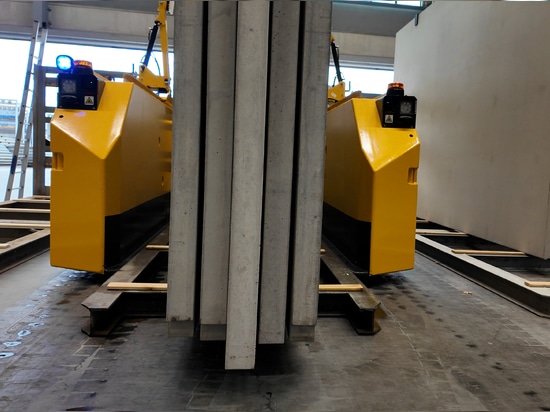 Manutention efficace du béton préfabriqué