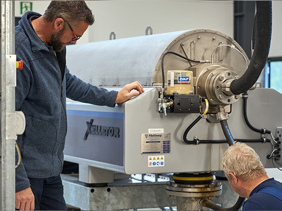 Flottweg assure une déshydratation plus efficace des boues à la station d'épuration de Skanderborg