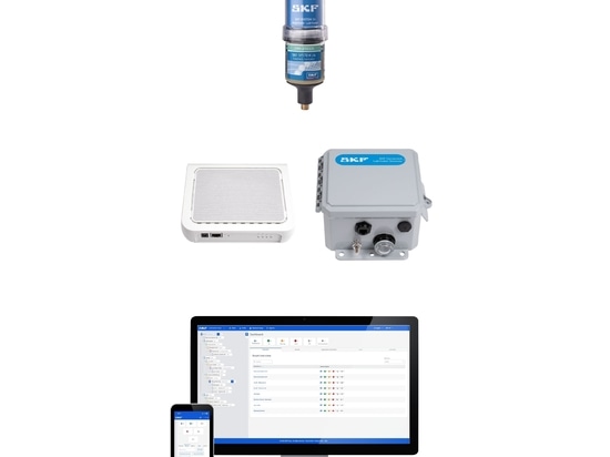 Image du système de lubrification connecté TLDD