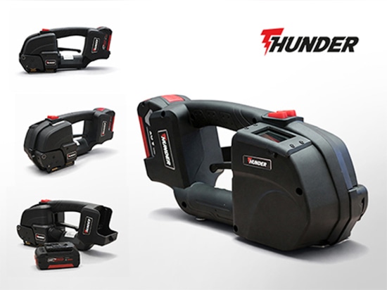 Thunder 13–16 : Tendeur-cercleuse professionnelle à batterie
