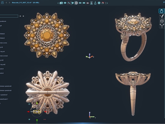 Gravotech dévoile 3DESIGN V13 : une nouvelle référence en matière de conception de bijoux haut de gamme